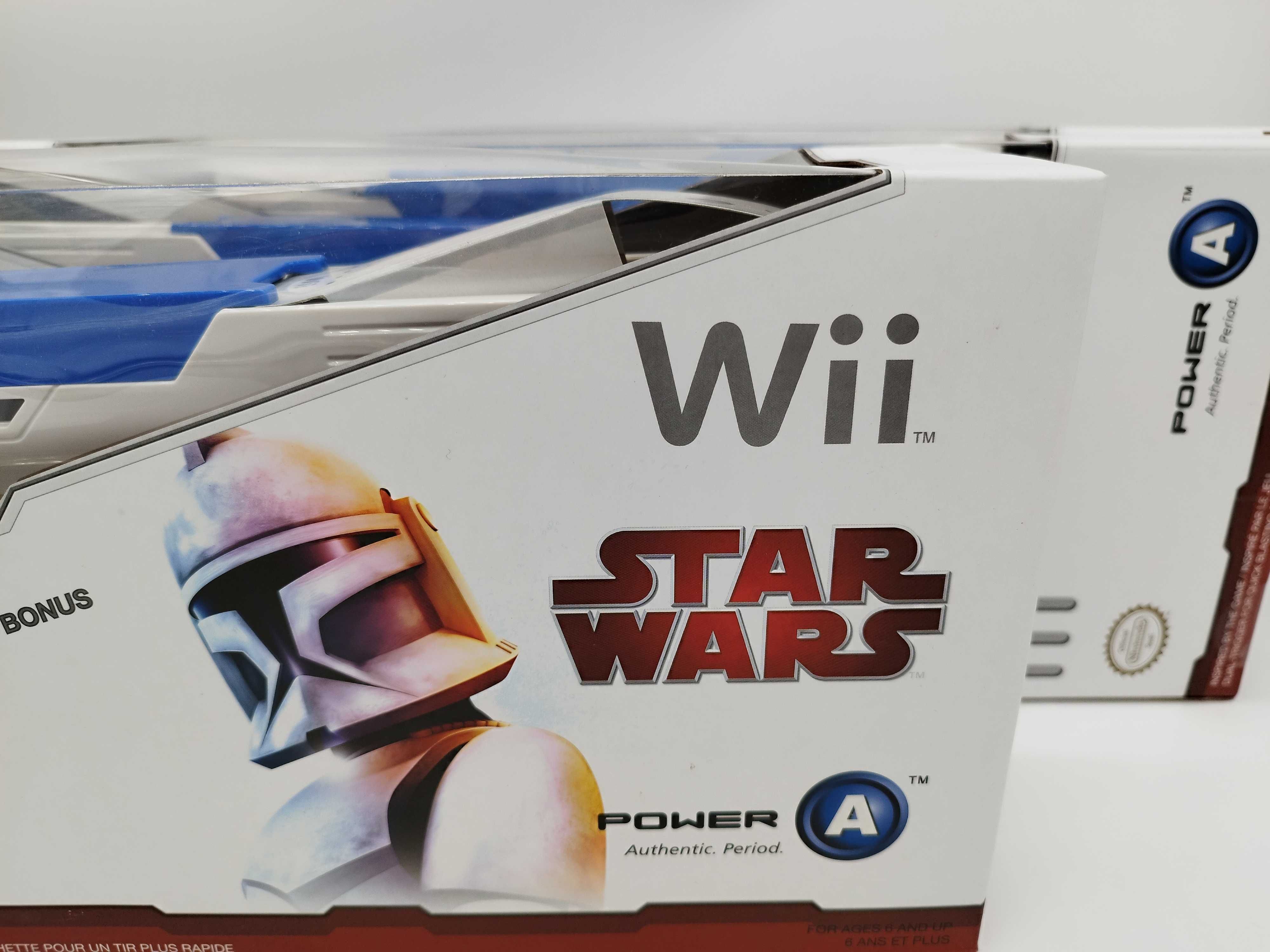НОВИ Пушки Power A Nintendo Star Wars Clone Trooper Blaster/Wii/Wii U
