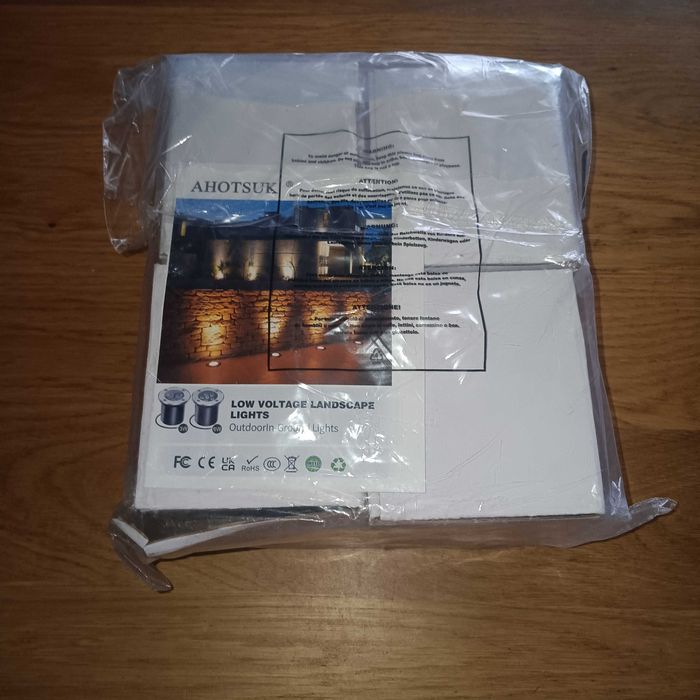 НОВИ! Комплект 4 бр. външни вградени LED лампи 3W, IP67, 300 lm