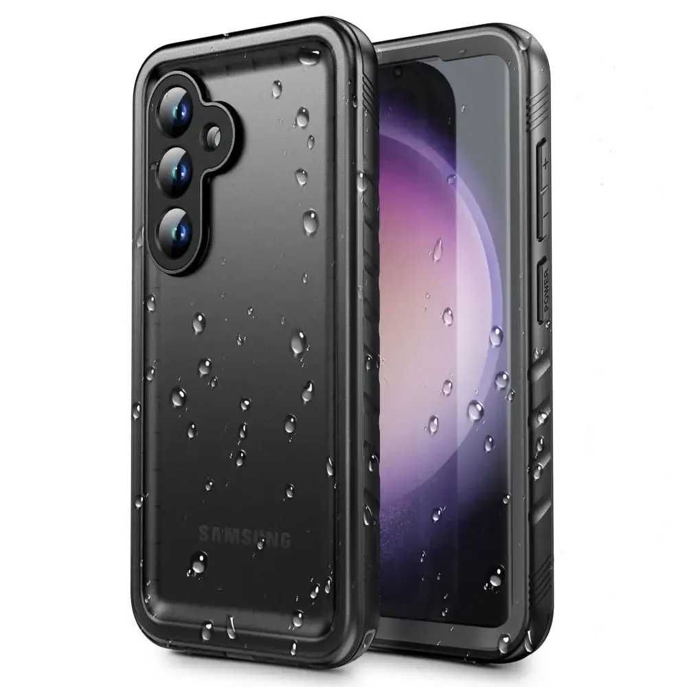 Калъф TECH-PROTECT Shellbox за Samsung S24, водоустойчив, IP68, Черен