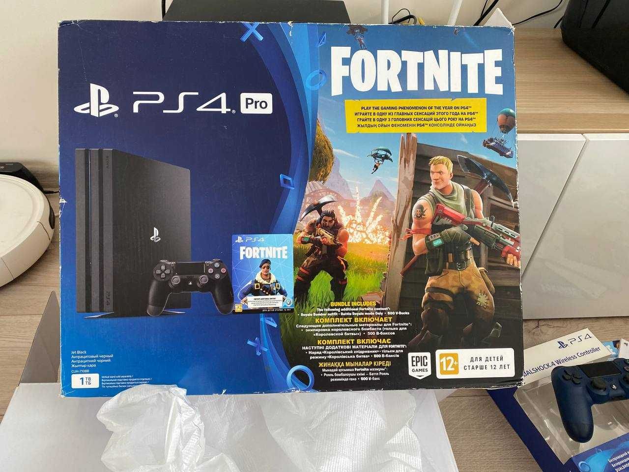 PlayStation 4 PRO 1TB PS4 ПС4 ПРО + 2 джойстика + 3 игри