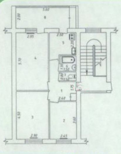 Продам 3ком квартиру ЭКО базар.Ялангач