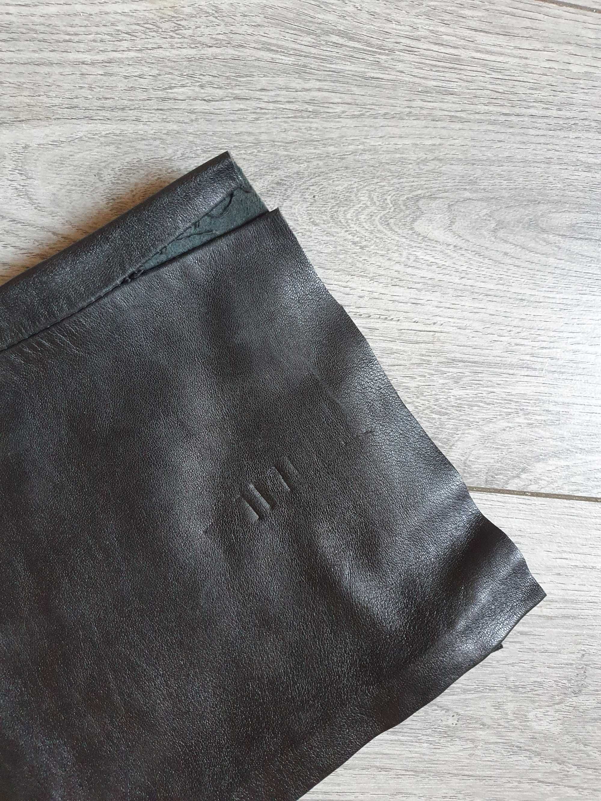 Pantaloni de piele Made in Italy - Marimea 54 (Talie 85 cm)