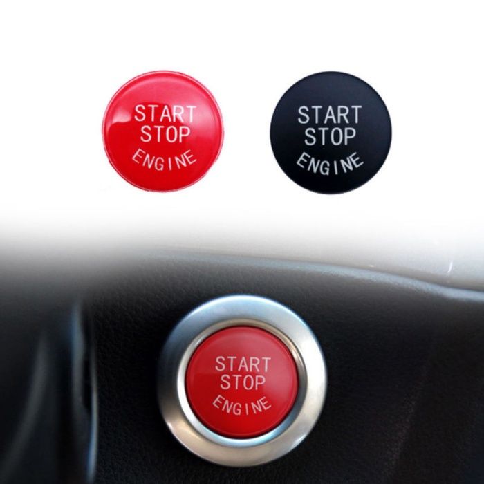 Старт стоп start stop бутон,палене BMW БМВ X1, X3, X6, X5. Е90, Е60 И