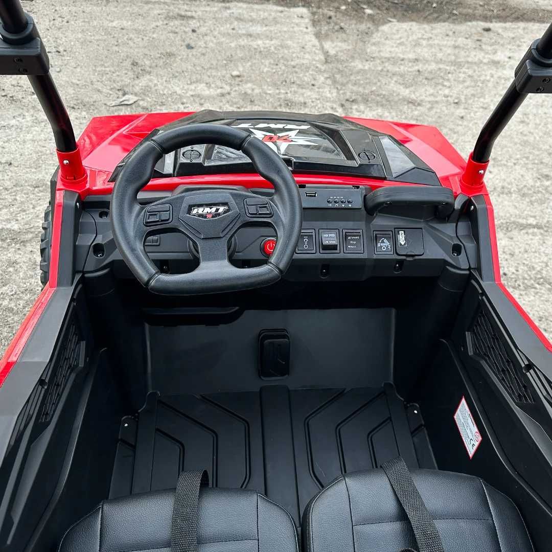 UTV electric pentru 2 copii Gladiator 180W 12V PREMIUM Bluetooth