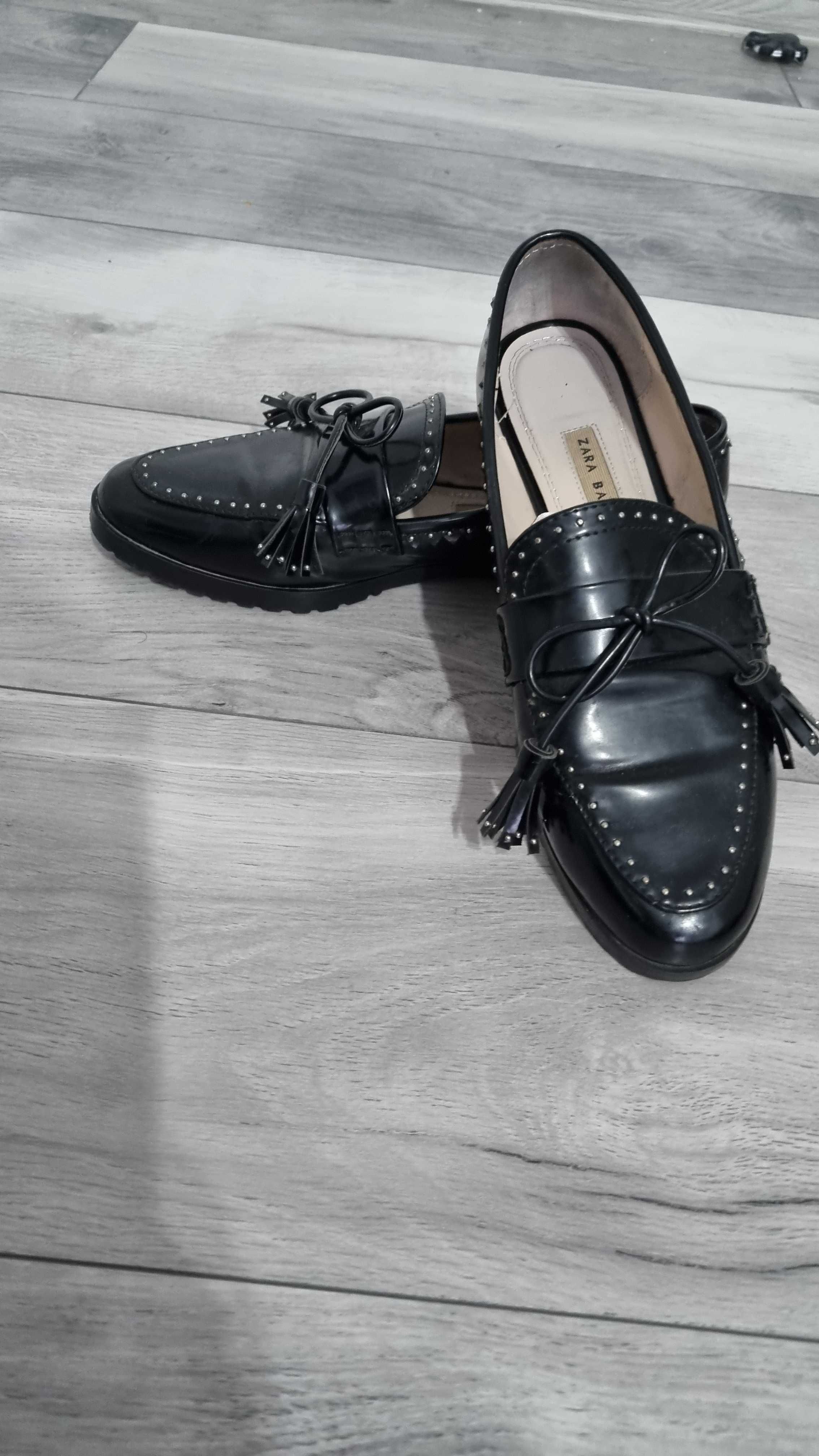 Mocasini/ pantofi dama masura 37 Zara