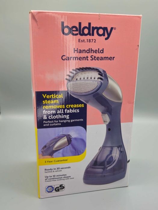 Ръчен паро генератор за дрехи,керамичен, 10 мин пара Titanium серия