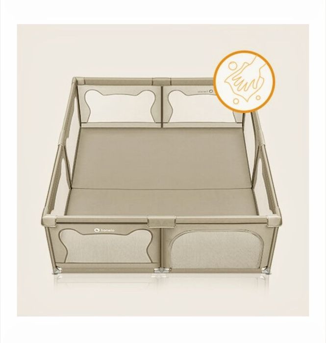 Tarc de joaca copii, Lionelo, Willow XL, 180 x 200 cm