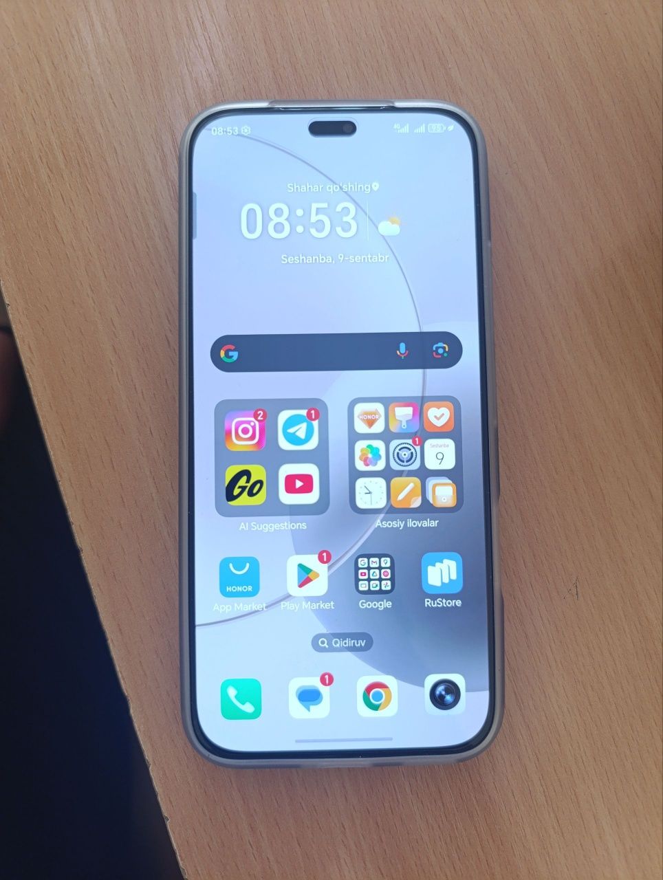 Honor 400 lite garyantali tel