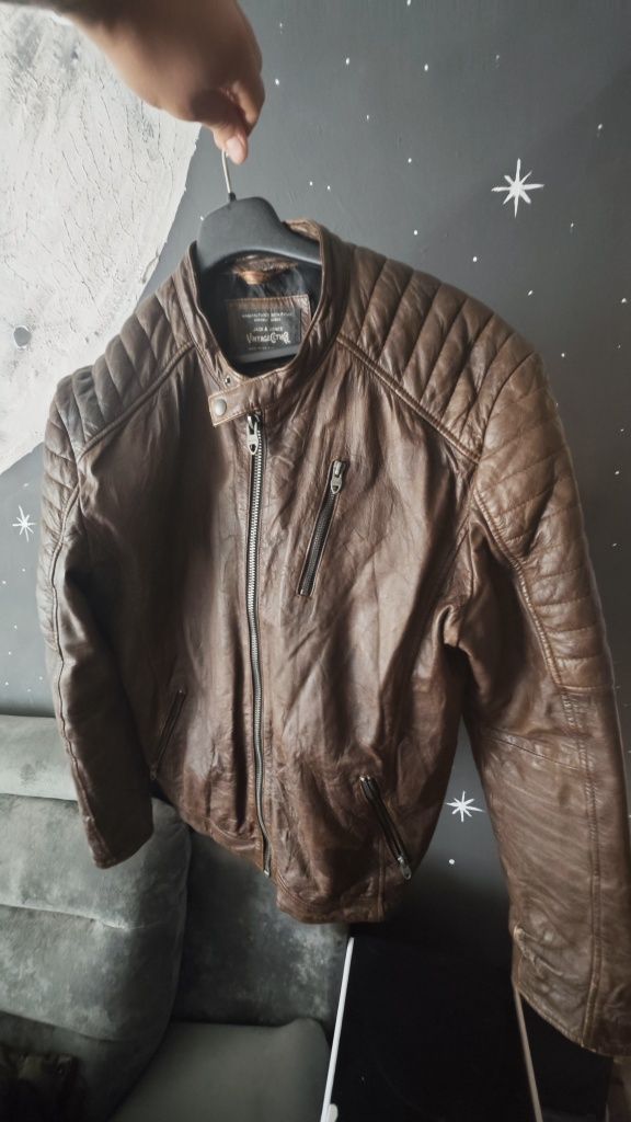 Geacă de piele jack&jones