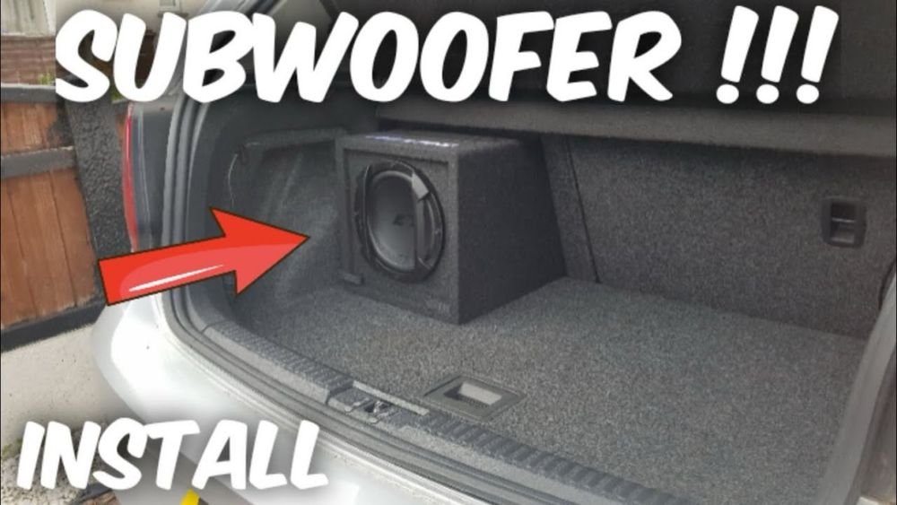 Ofer montaj subwoofer auto