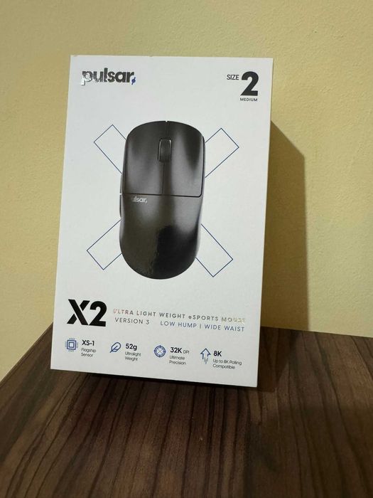Геймърска мишка Pulsar X2v3 Size2