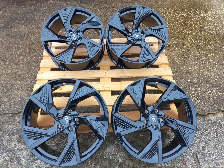 19 Audi Rs-2025 line A6 A7 A8 Q3 Q5 Rs6 Rs7 Piano Black 8.5j et35