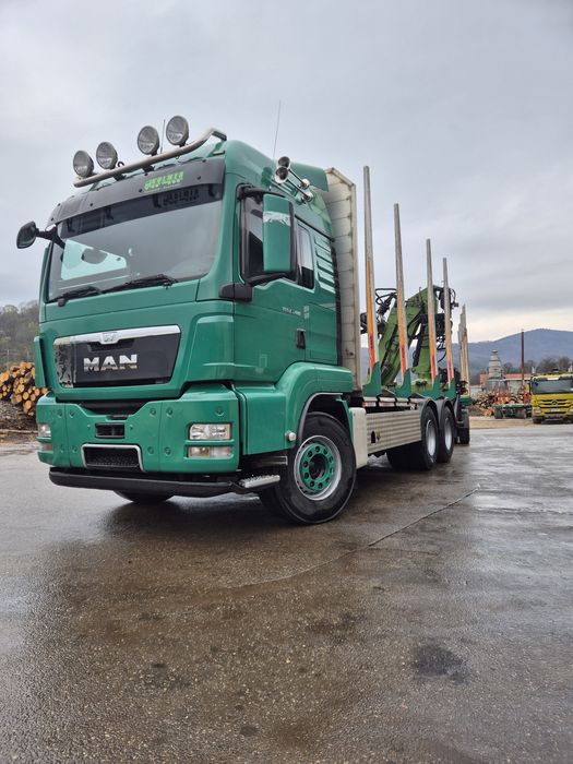Camion Man 26 480..transport lemn..forestier..macara