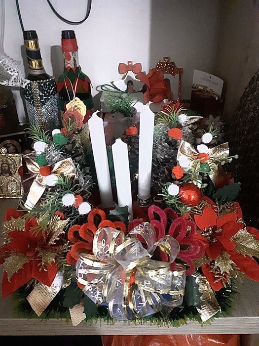 Ornament pentru masa de Crăciun