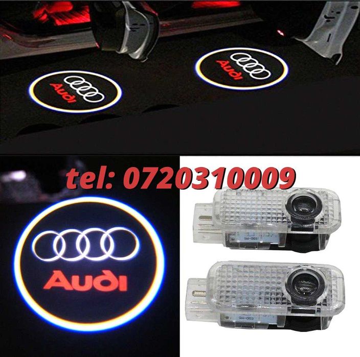 Lampi Proiectoare Led Cu Logo Audi A Q