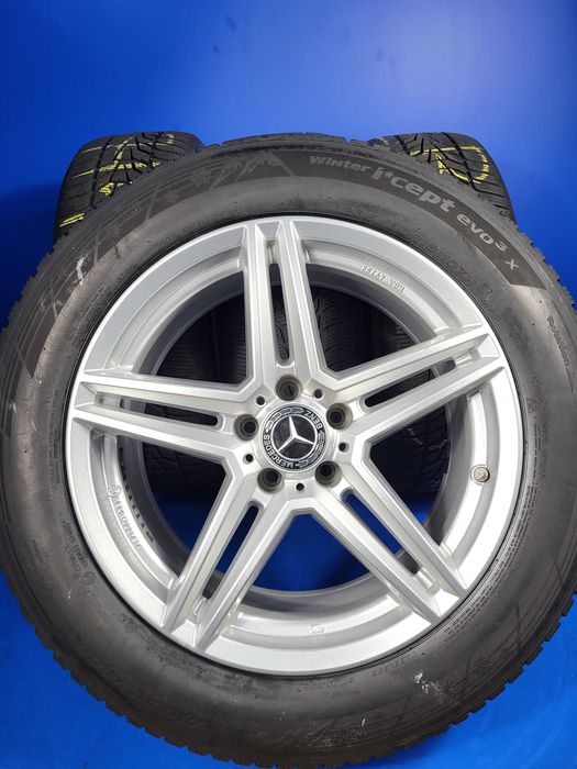 Vand jante/roti 5x112 R18 pt MB GLC W254-W253 + anvelope iarna