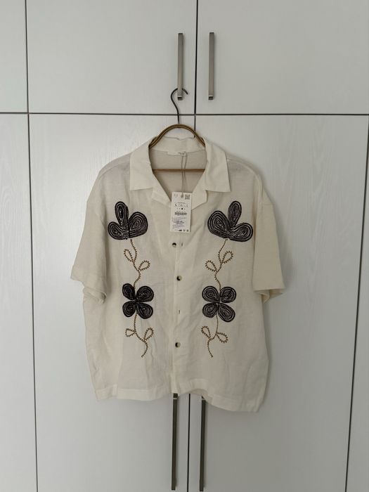 Рубашка Zara с коротким рукавом