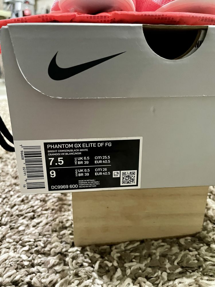 Ghete Fotbal Nike Phantom GX Elite DF FG 40,5 - 25,5 cm