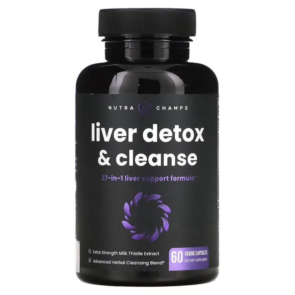 Расторопша для здоровья печени 60 капс Liver Detox & Cleanse