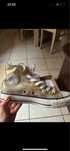Converse gold&silver