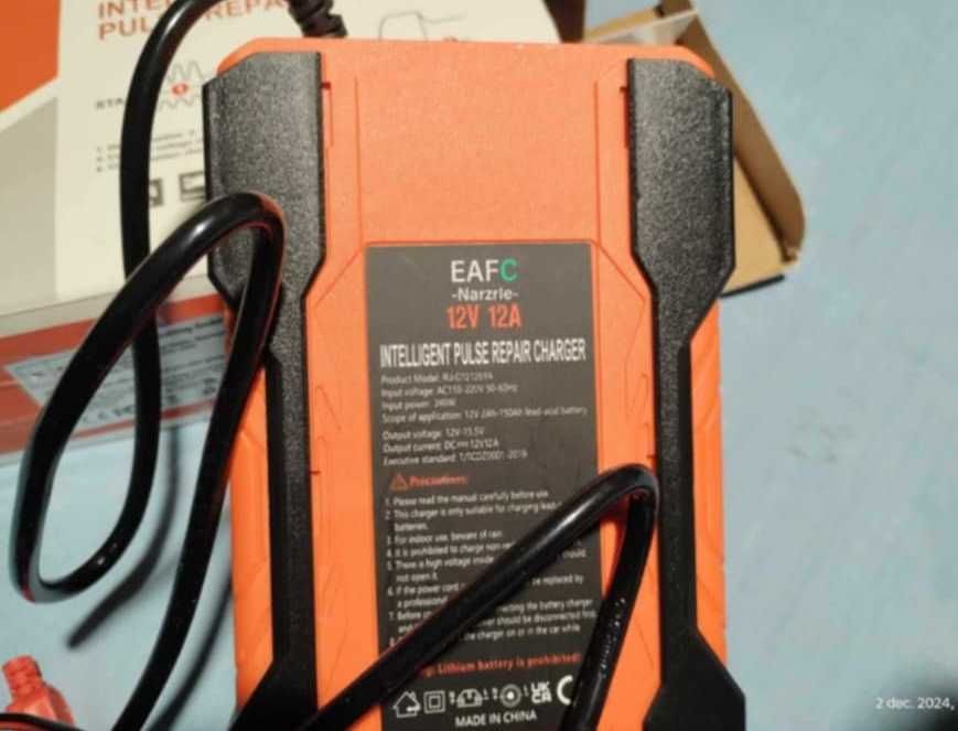 Încărcător/ Redresor Inteligent Baterie Auto, Gel, AGM, 12V – 12A