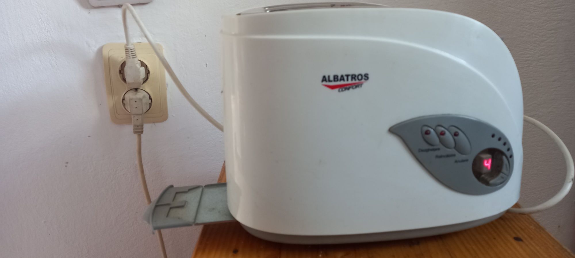 Toaster prajitor de paine albatros