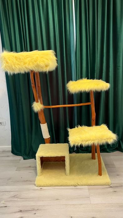 Ansambluri pentru pisici, handmade, din materiale naturale