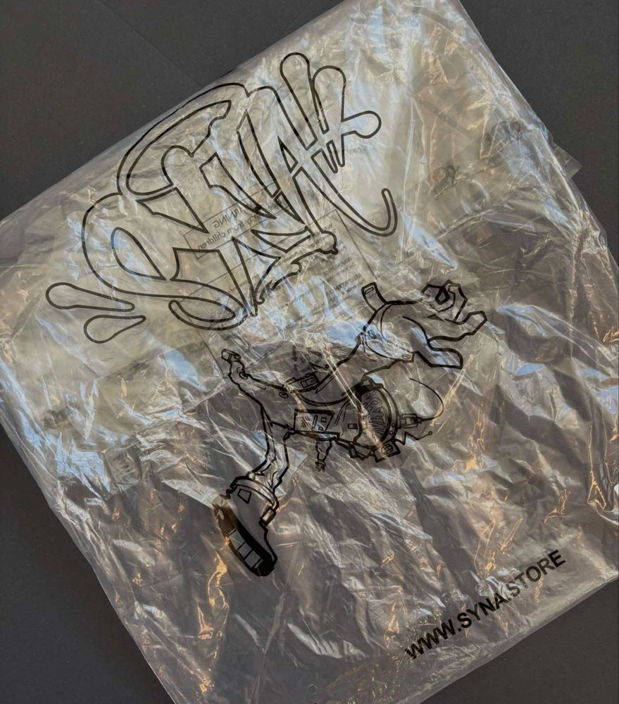Syna World T-shirt (White / blue graffit) / Суна тениска
