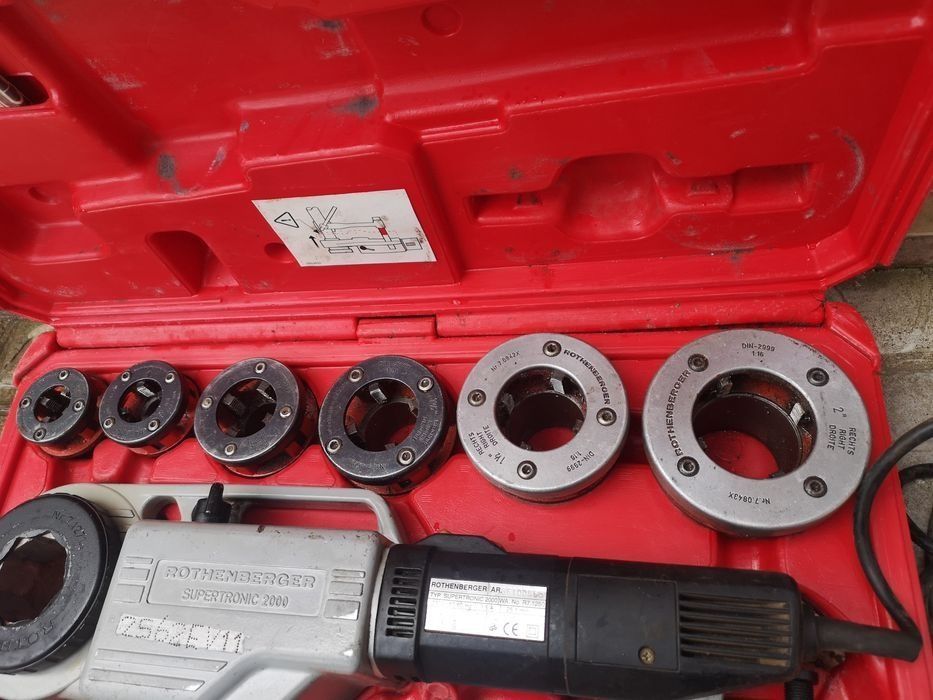 Rothenberger Super Tronic2000 Електрическа Резбонарезна машина