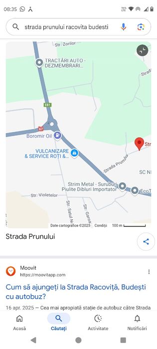 Teren de vânzare Racovița Budesti