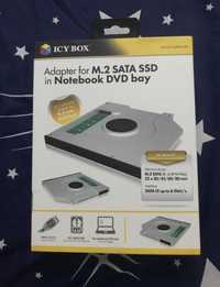 adaptor laptop DVD / M.2 SATA SSD