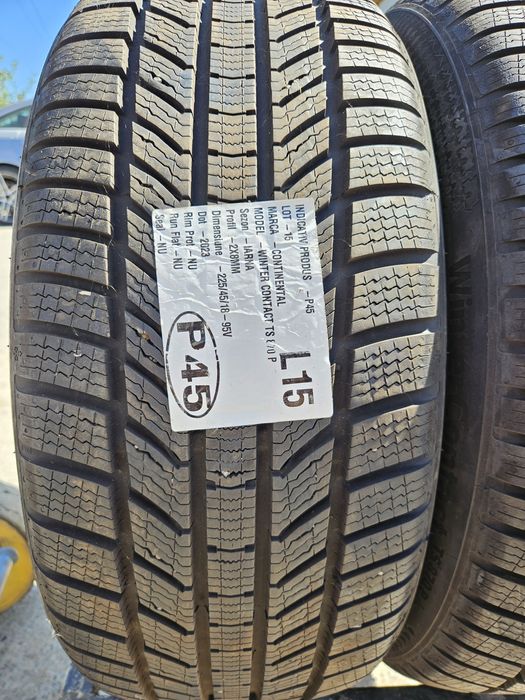 Vând anvelope iarna 225/45/18 225/45r18 CONTINENTAL