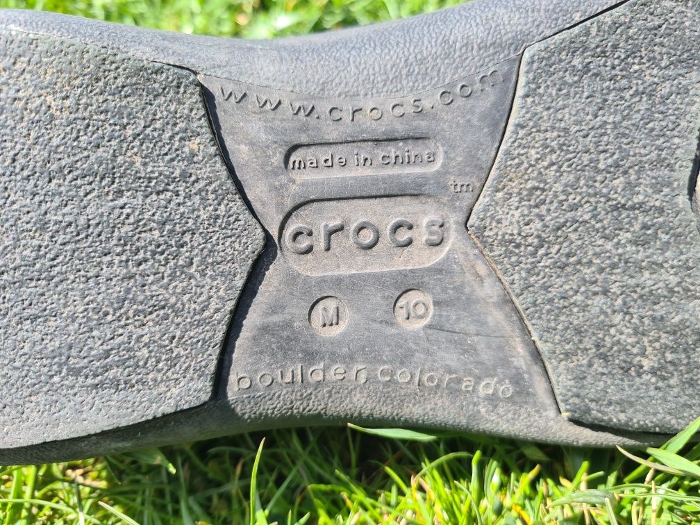 Crocs естествена кожа