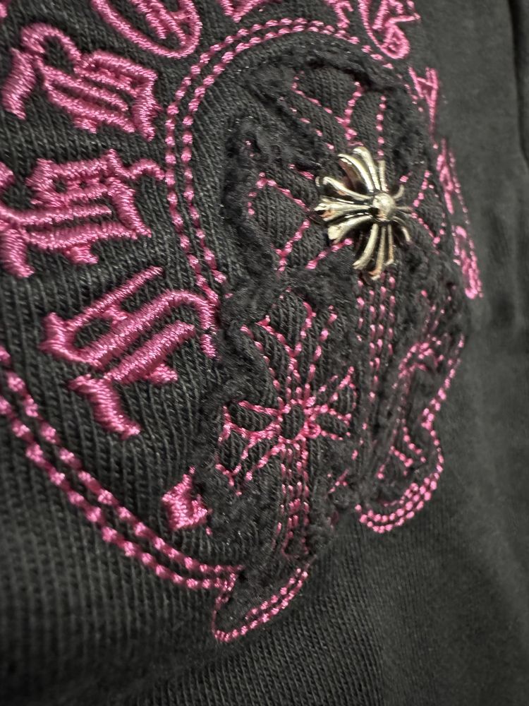 Chrome Hearts "Luv U" Black Shorts