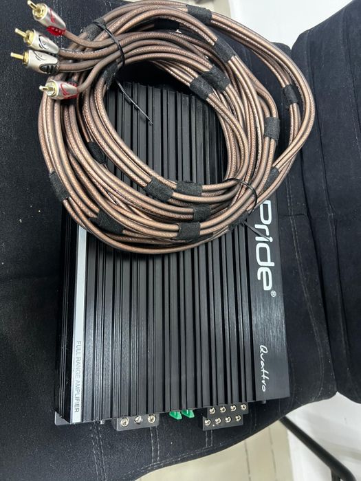 Усилитель PRIDE QUATRRO 4-х канальный