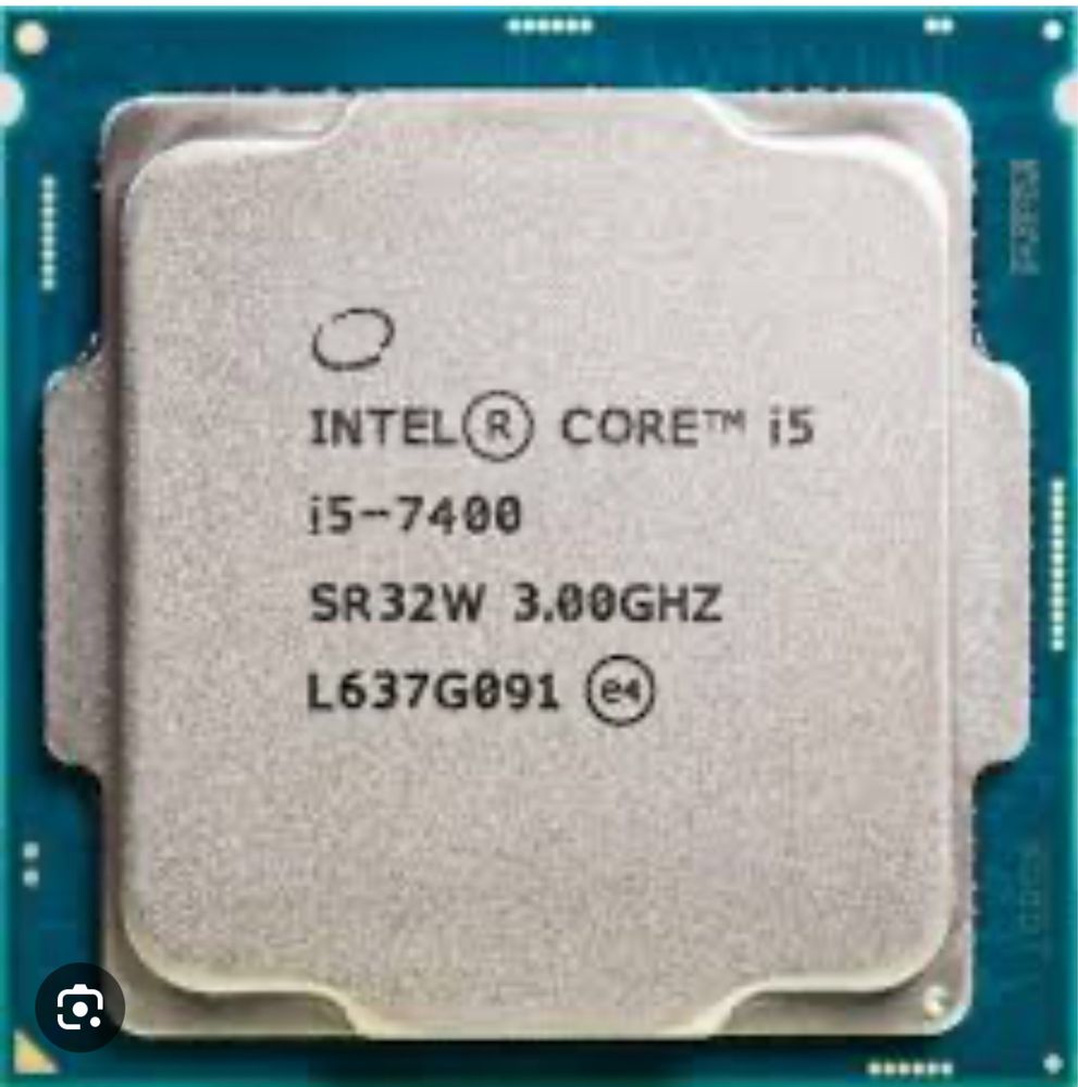 Процессор Intel Core i5 7400, Kaby Lake, 3.0 GHz, LGA1151, 65 W, 6 MB,
