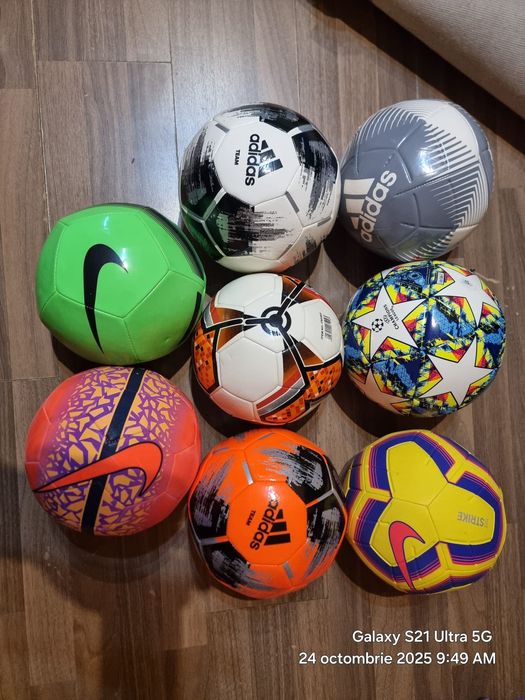 Mingi de fotbal diferite modele