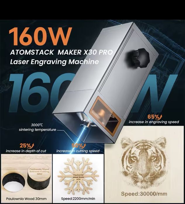 Atomstack X30 Pro 160W Laser CNC