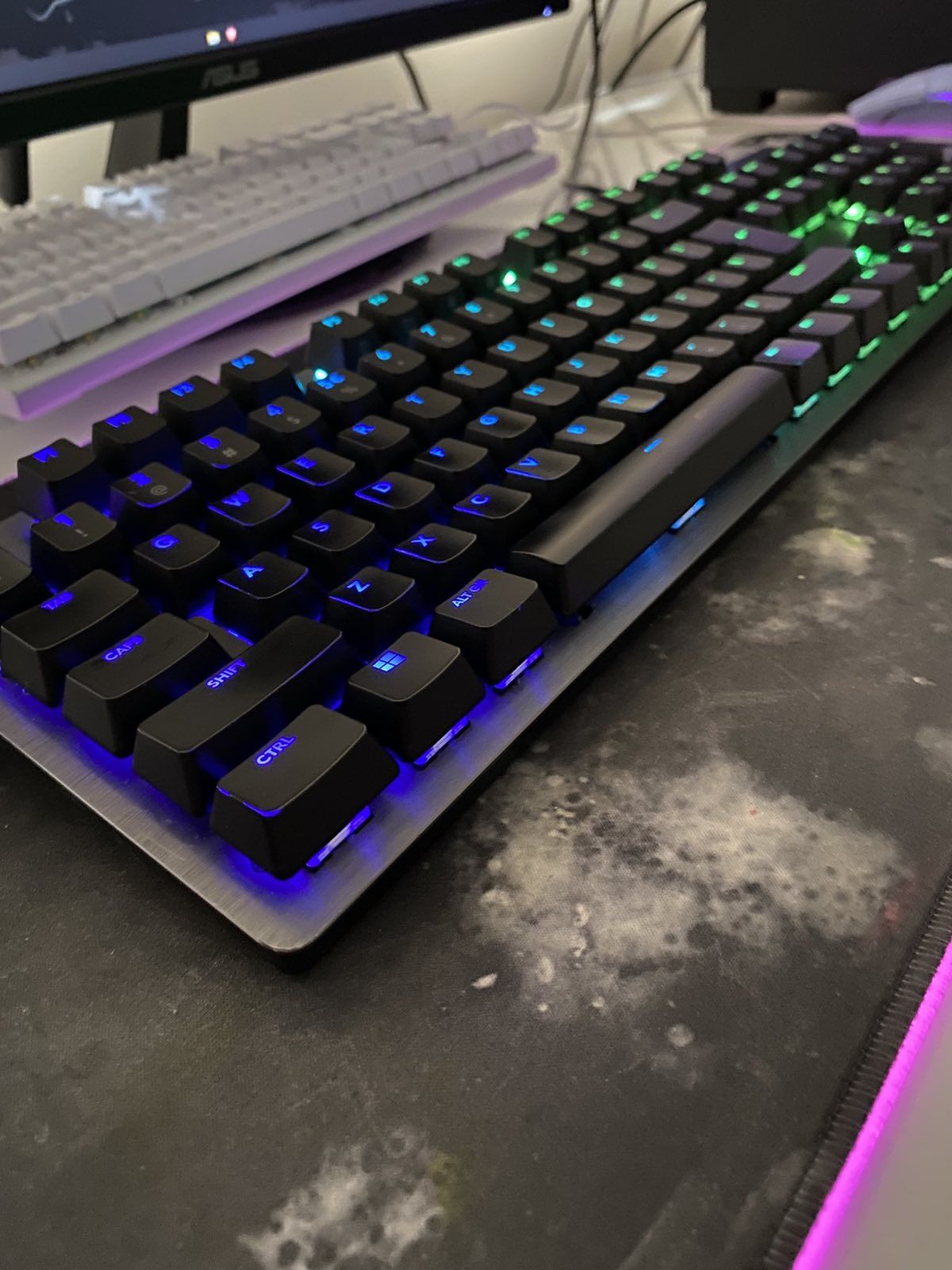 Клавиатура Logitech - G512 Carbon, GX Blue Clicky