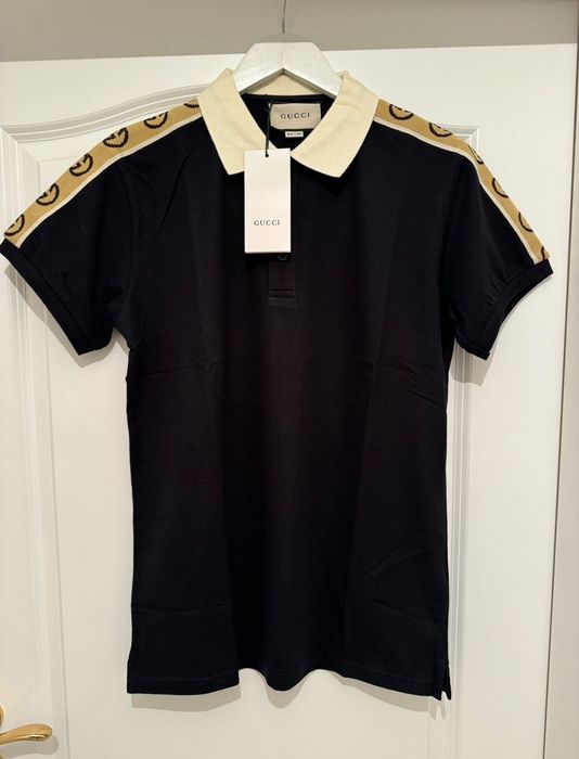 Tricou original Gucci polo nou cu eticheta
