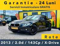 BMW Seria 3 2013 X-Drive -2.0d 143Cp EURO 5 -Km Reali -PARC AUTO RATE GARANTIE