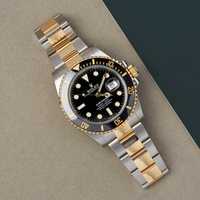 Rolex Submariner Luxury Gold/Silver Black New AUTOMATIC Edition 41 mm