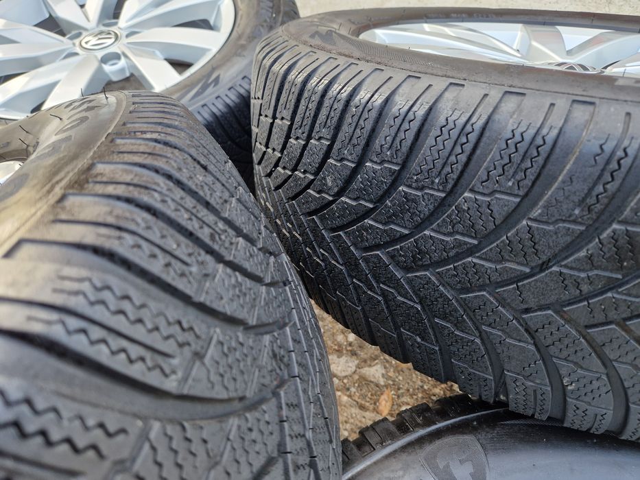 Jante 5x112 Vw Passat B8 anvelope iarna 215 60 16 Firestone 2021