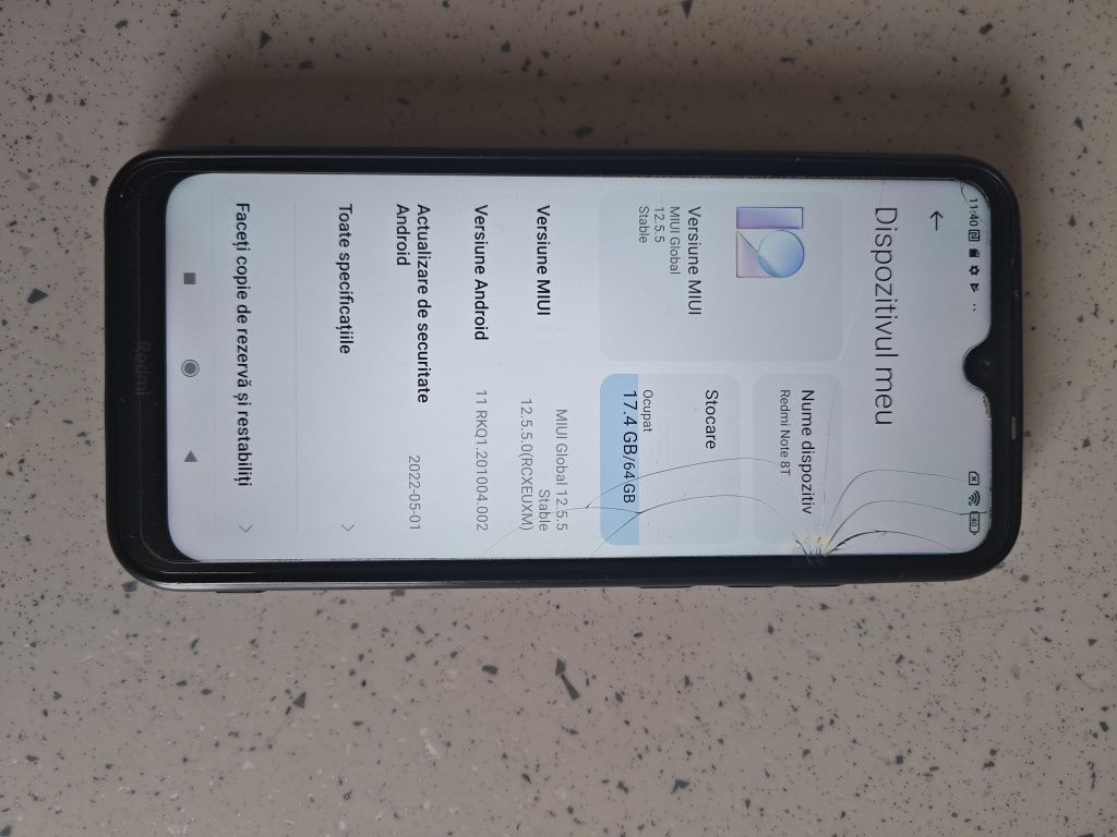 Telefon Xiaomi redmi note 8T