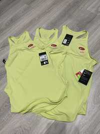 Maieu Dama Fitness Sport Original Nike Lime/Albastru Nike XS-S-M