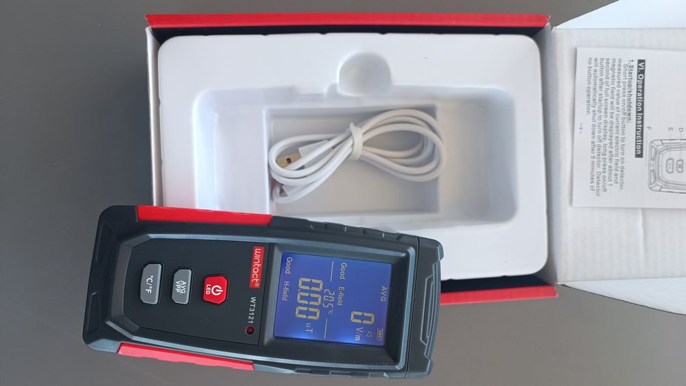 Detector radiatii electromagnetice Wintact WT3121