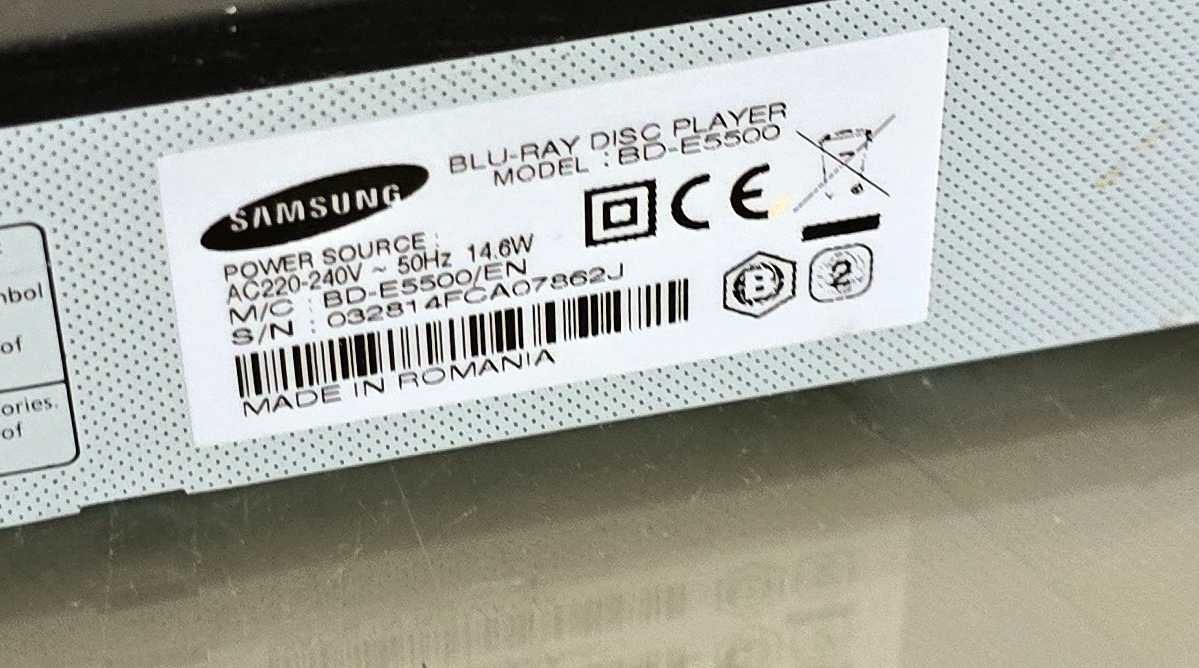 Blu-ray Samsung BD-E5500 - import Germania