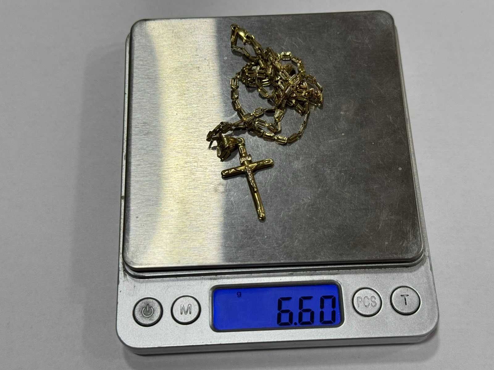 Златен Синджир с Кръст 14К(6.6гр)