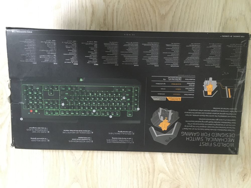 Клавиатура Razer BlackWidow Ultimate Stealth