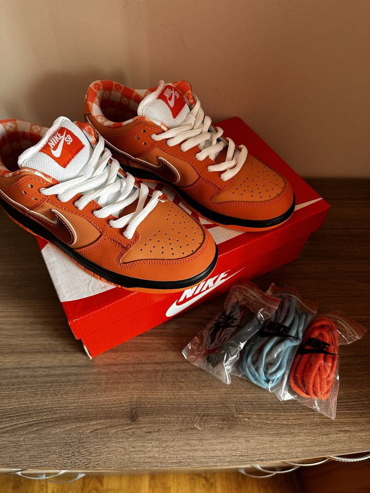 Маратонки NIKE SB DUNK Orange Lobster